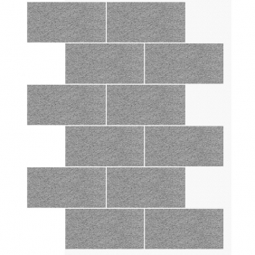 Фасадная панель АМК Блок однотонный 201